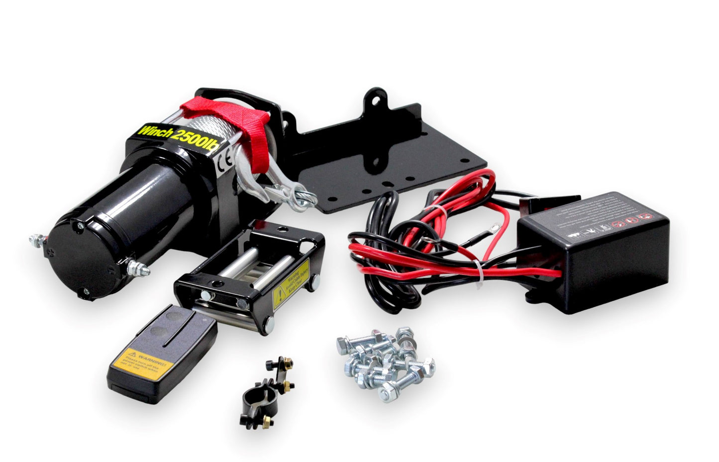 ATV winch pull 2500 lbs , 1135 kg P2500-1D