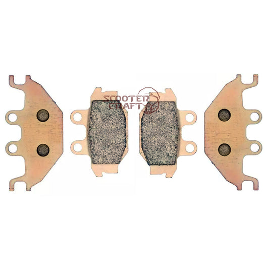 Front brake pads kit Adly ATV 220 S, 280 S, 300 Utility I, 320 U, 400 XS, 500 S, ATV 600, 700 Conquest