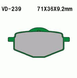 Brake pads Yamaha,Gilera