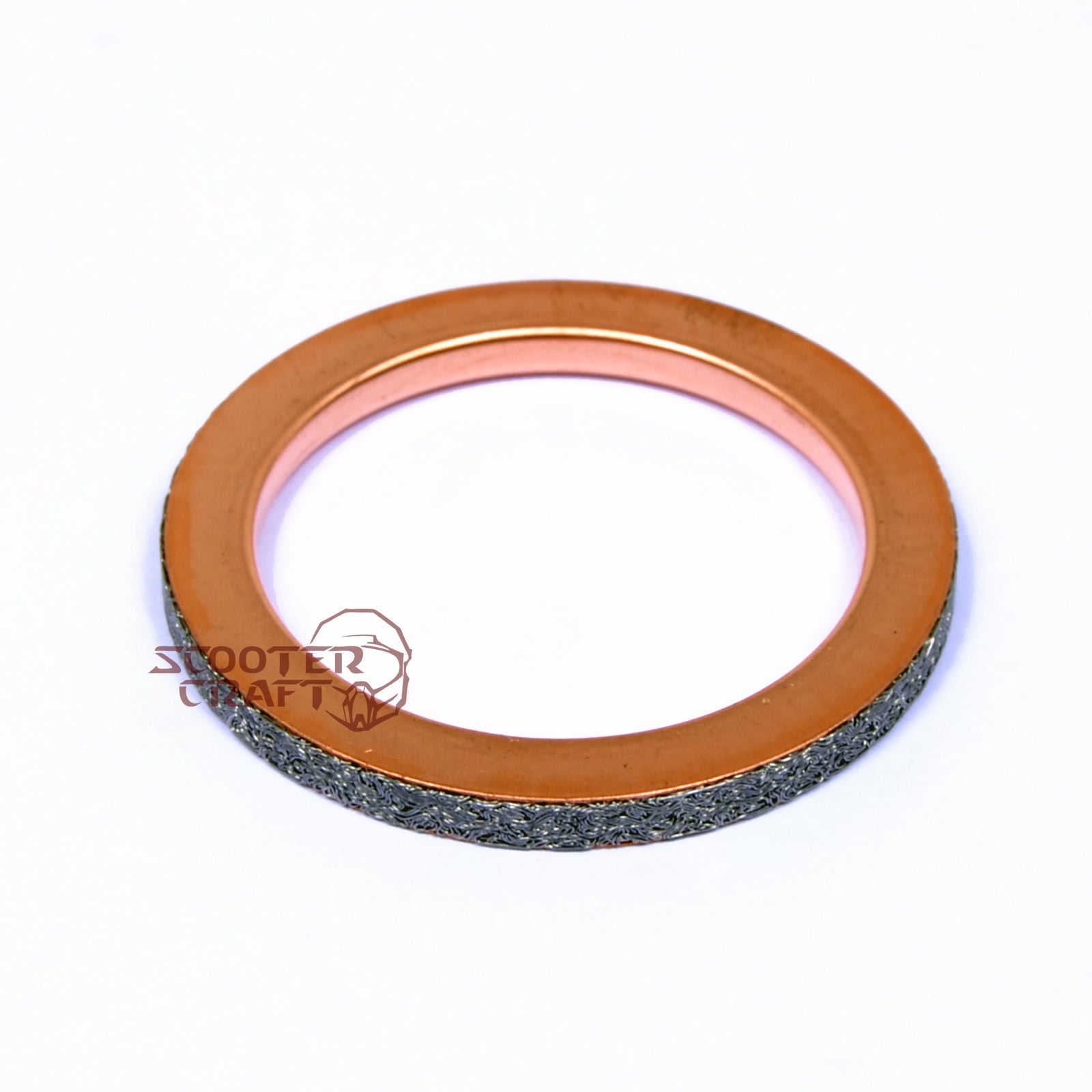 Exhaust gasket Yamaha XT 125 R, Drag Star 250, T-MAX 500, XJ 600 S Diversion, genuine 4BR-14613-00