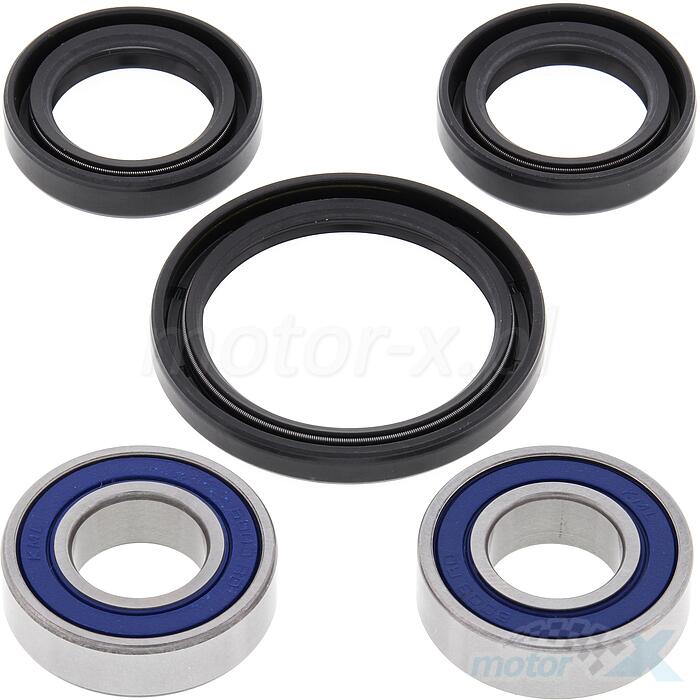 FRONT WHEEL BEARINGS WITH SEALS YAMAHA YFM 100 87-91, YFM 125 GRIZZLY 04-13, YFM 50 RAPTOR 04-08, YFM 80 BADGER 87-01, YFM 80 GRIZZLY 05-08, YFM 80 RAPTOR 02-08, HONDA TRX 125 85-88, TRX 90 93-22 (25-1052)