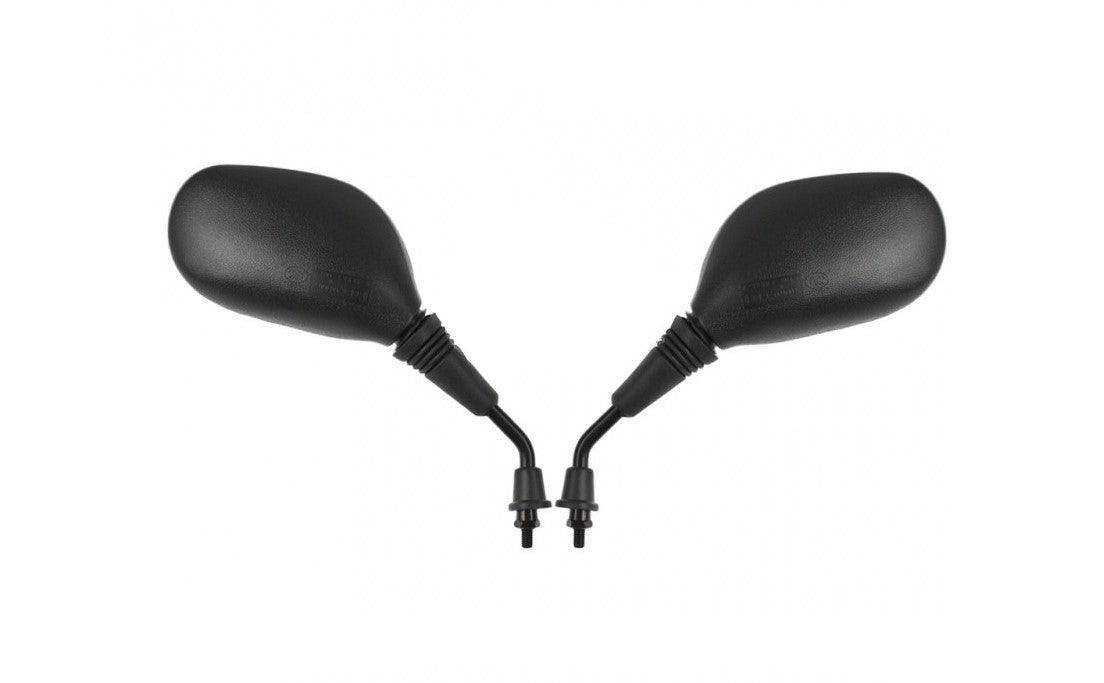 Mirror set oval 8 mm 2x right thread