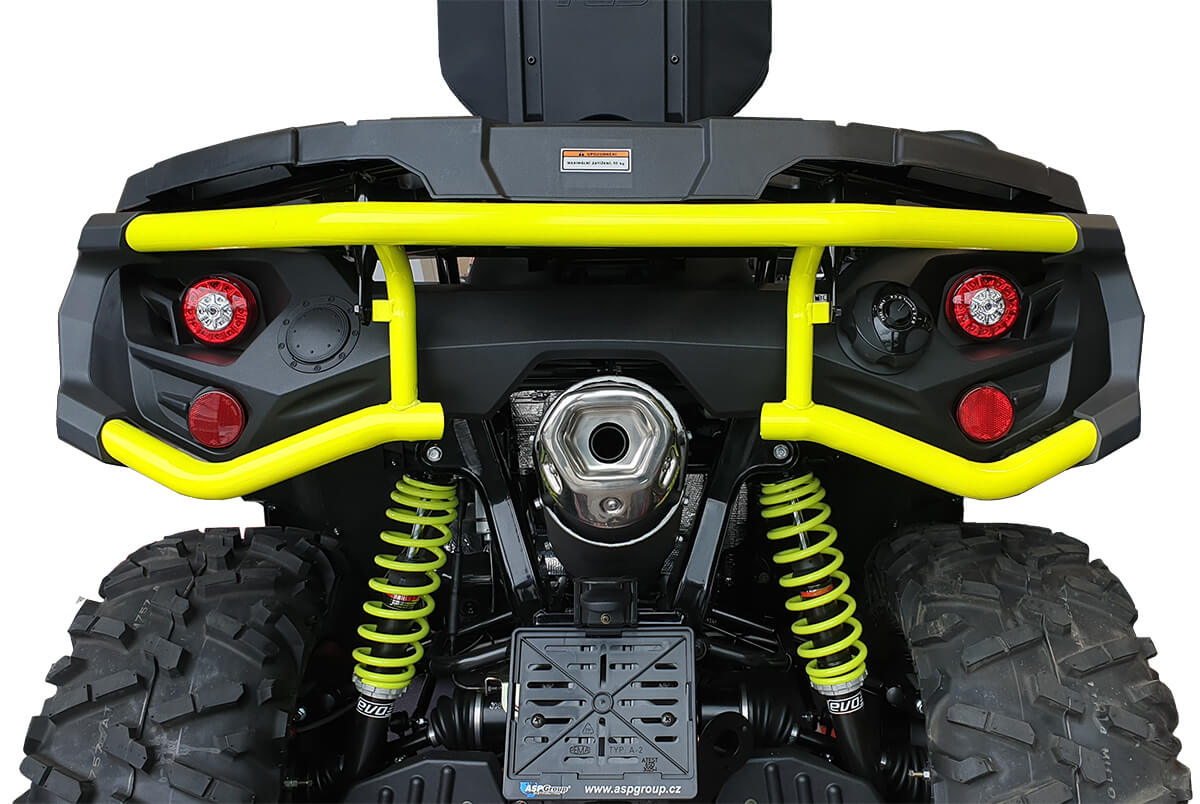 TGB BLADE 600 LTX and 1000 LTX REAR PROTECTION BUMPER(STEEL)(FLO. YELLOW) TGB BLADE 1000 LTX E4 E5, genuine