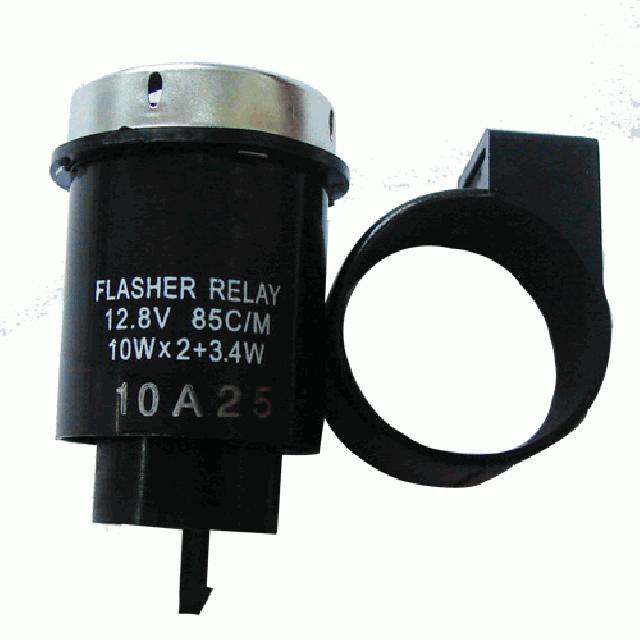 Turn signal flasher 12V 3-input plug