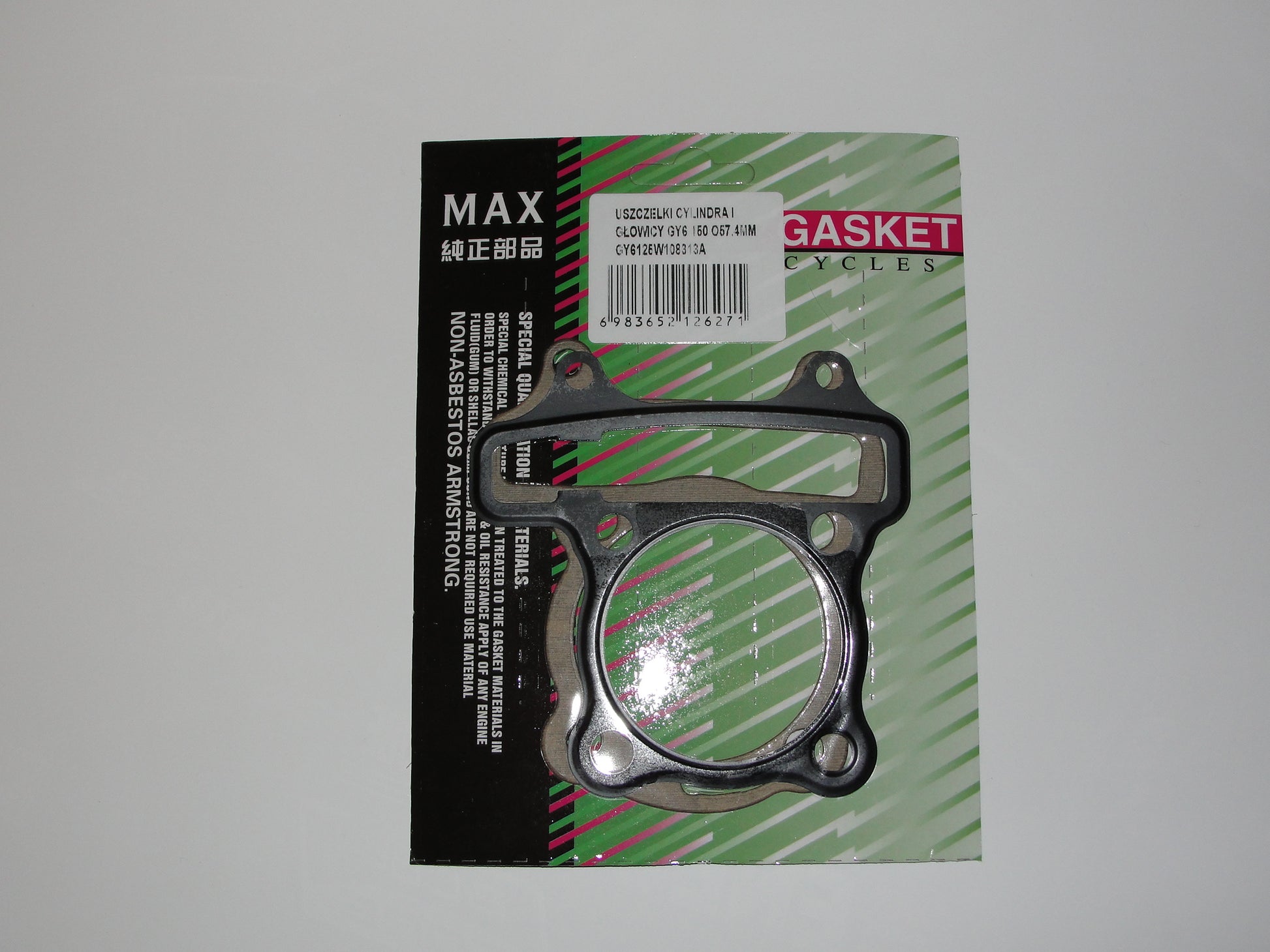 Cylinder and head gaskets GY6 150 57.4 mm GY6125W108313A