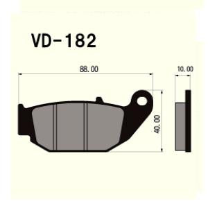 Brake pads VD-182
