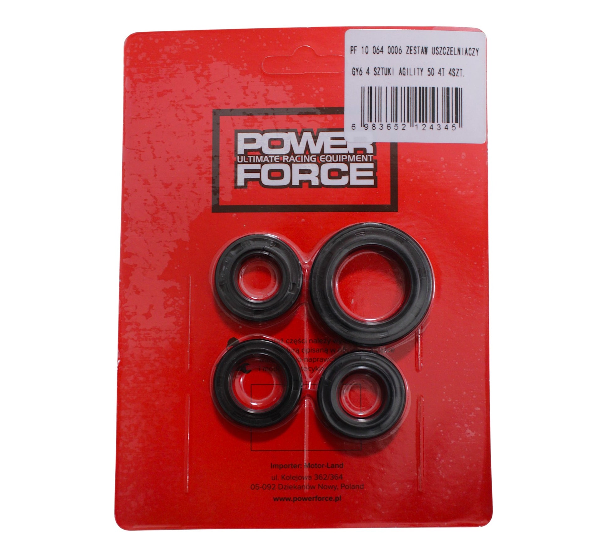 Seal kit GY6 Agility 50 4T 4 pcs