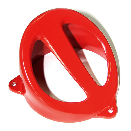 Air intake scoop, red