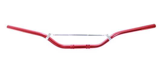 Motorcycle handlebar with crossbar aluminum red GY6107811-R
