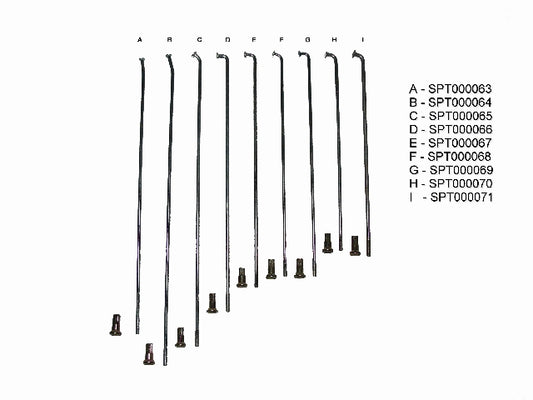 Spoke DT50 wheel 19-inch 184 mm