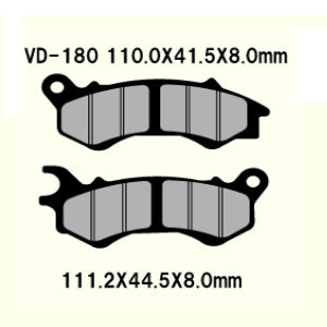 Brake pads VD-180 (FA603)