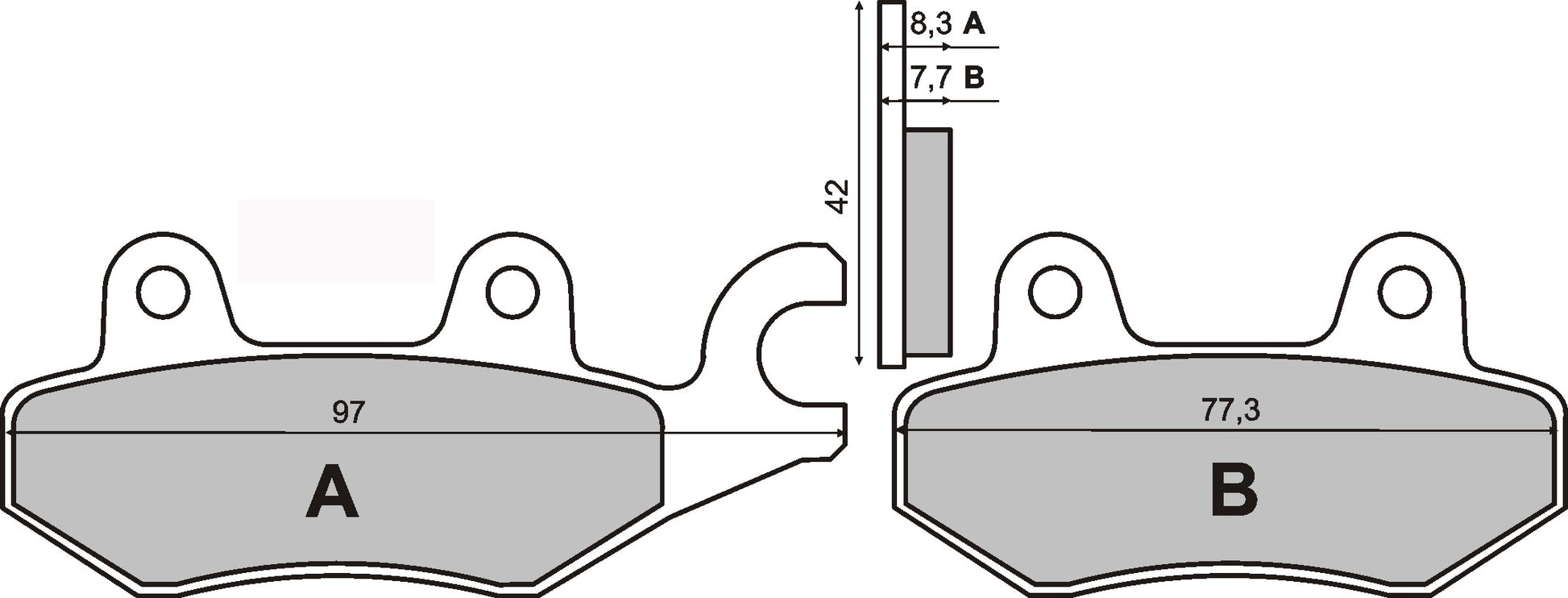 Brake pads Burgman 400