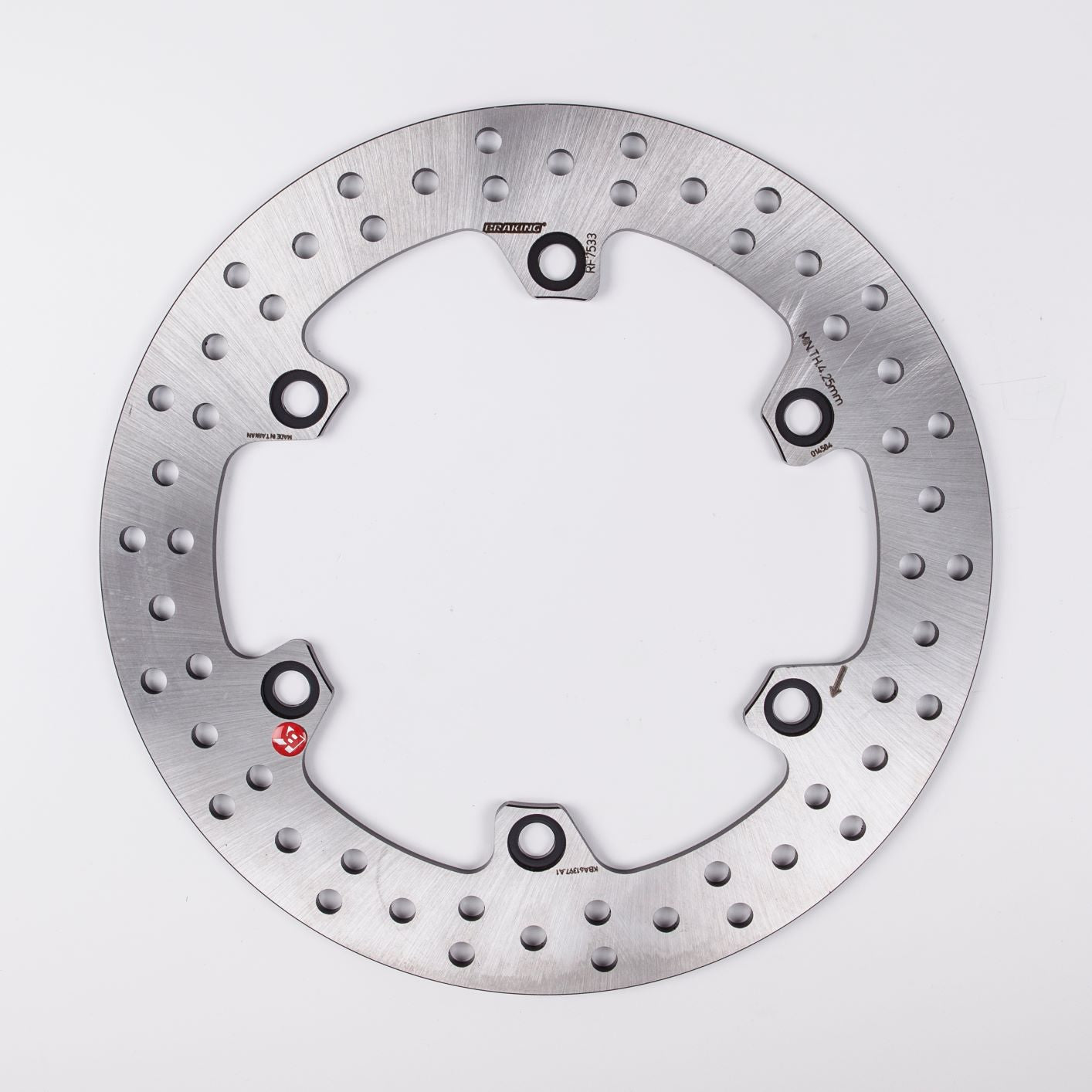Brake disc Round Fix rear RF7533