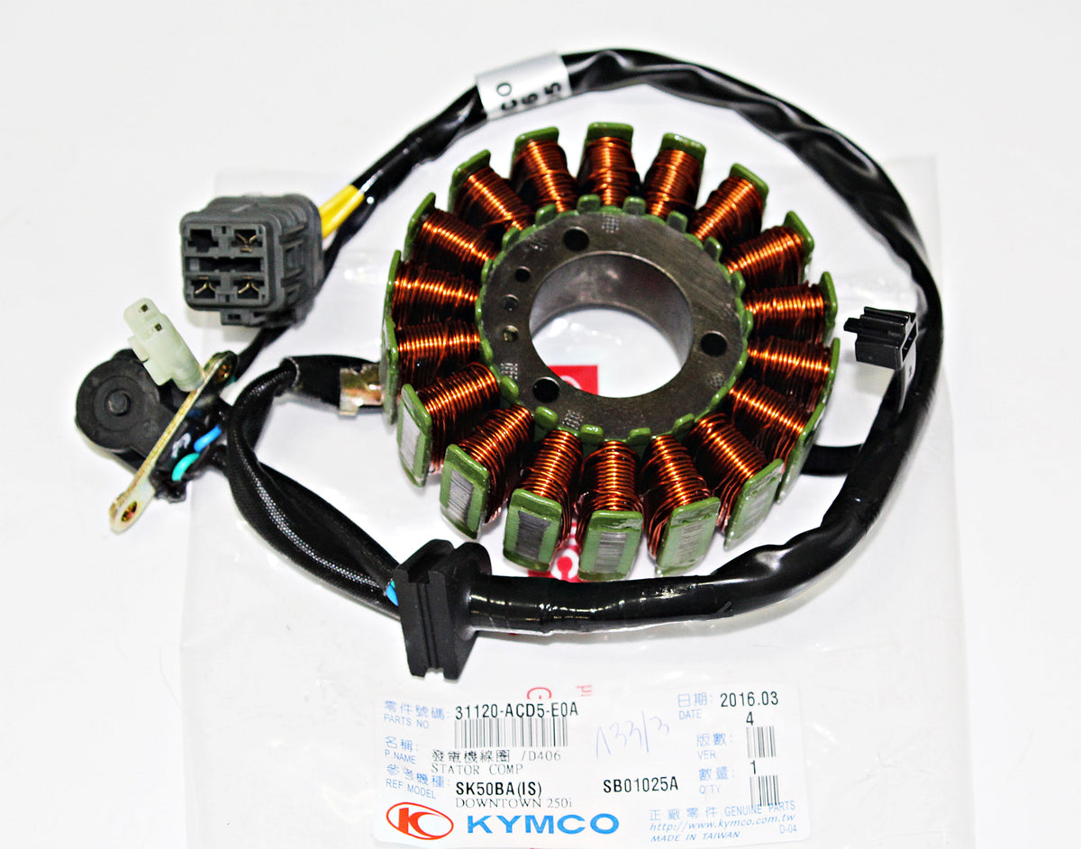 Stator assembly Kymco Downtown GT 350, genuine