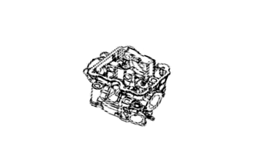 Cylinder head Kymco K-XCT 300, genuine