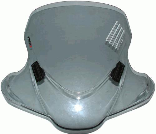 City Touring Windscreen (universal mount) light smoke