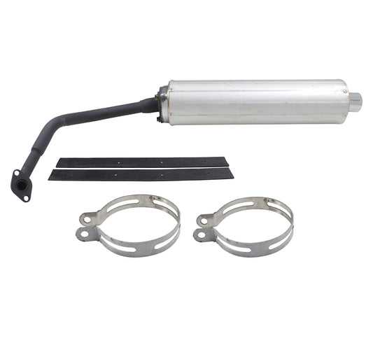 Muffler GY6 aluminum 125 cc TUT000319