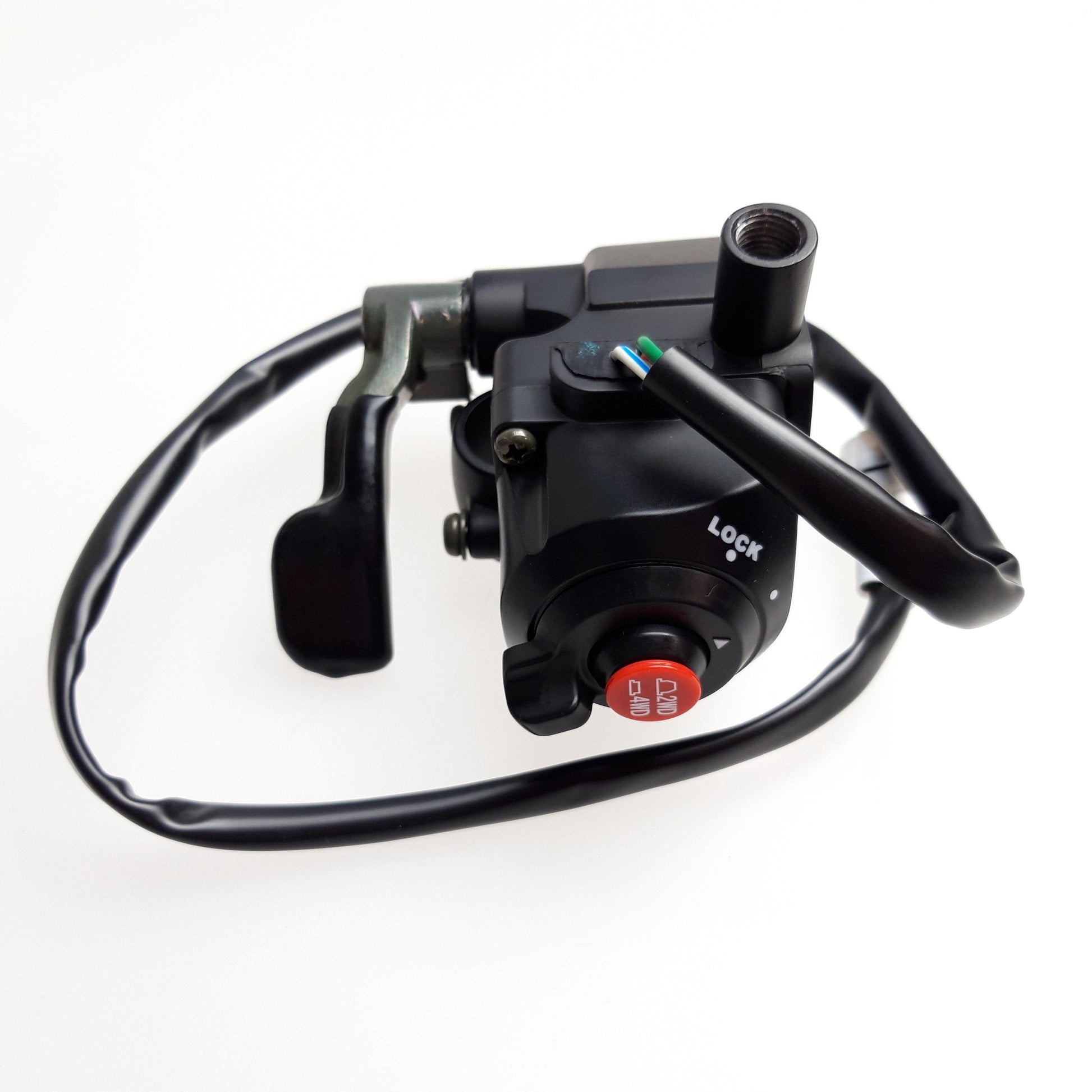 Bottom Clamp, Thumb Throttle Triton AX 700, Shade Xtreme 860, genuine