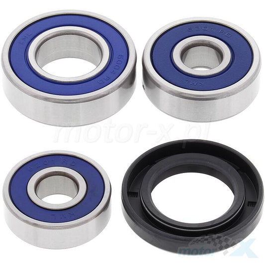 REAR WHEEL BEARINGS WITH SEALS KAWASAKI KLX 110 L 10-22, SUZUKI DRZ 110 03-06, KLX 110 02-23 (25-1400)