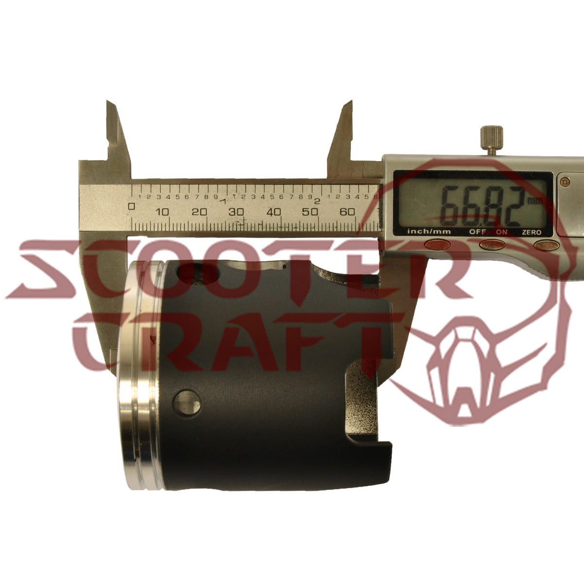 Piston (2‑stroke) KTM LC2 (all), Yamaha DT125R, TDR125/250, TZR125 1988–2006 (+1.50 = 57.44 mm)