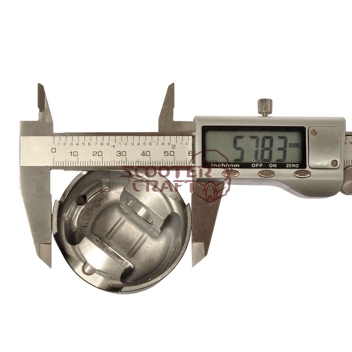 Piston (2‑stroke) KTM LC2 (all), Yamaha DT125R, TDR125/250, TZR125 1988–2006 (+2.00 = 57.94 mm)