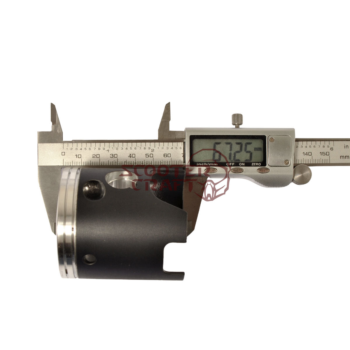 Piston (2‑stroke) KTM LC2 (all), Yamaha DT125R, TDR125/250, TZR125 1988–2006 (+2.00 = 57.94 mm)