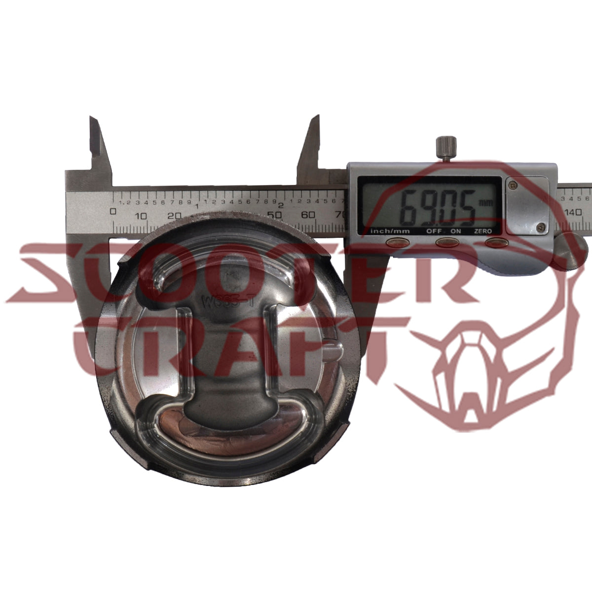 Piston (2‑stroke) Husqvarna CR250 1985–1986 (69.94 mm = +0.50 mm)