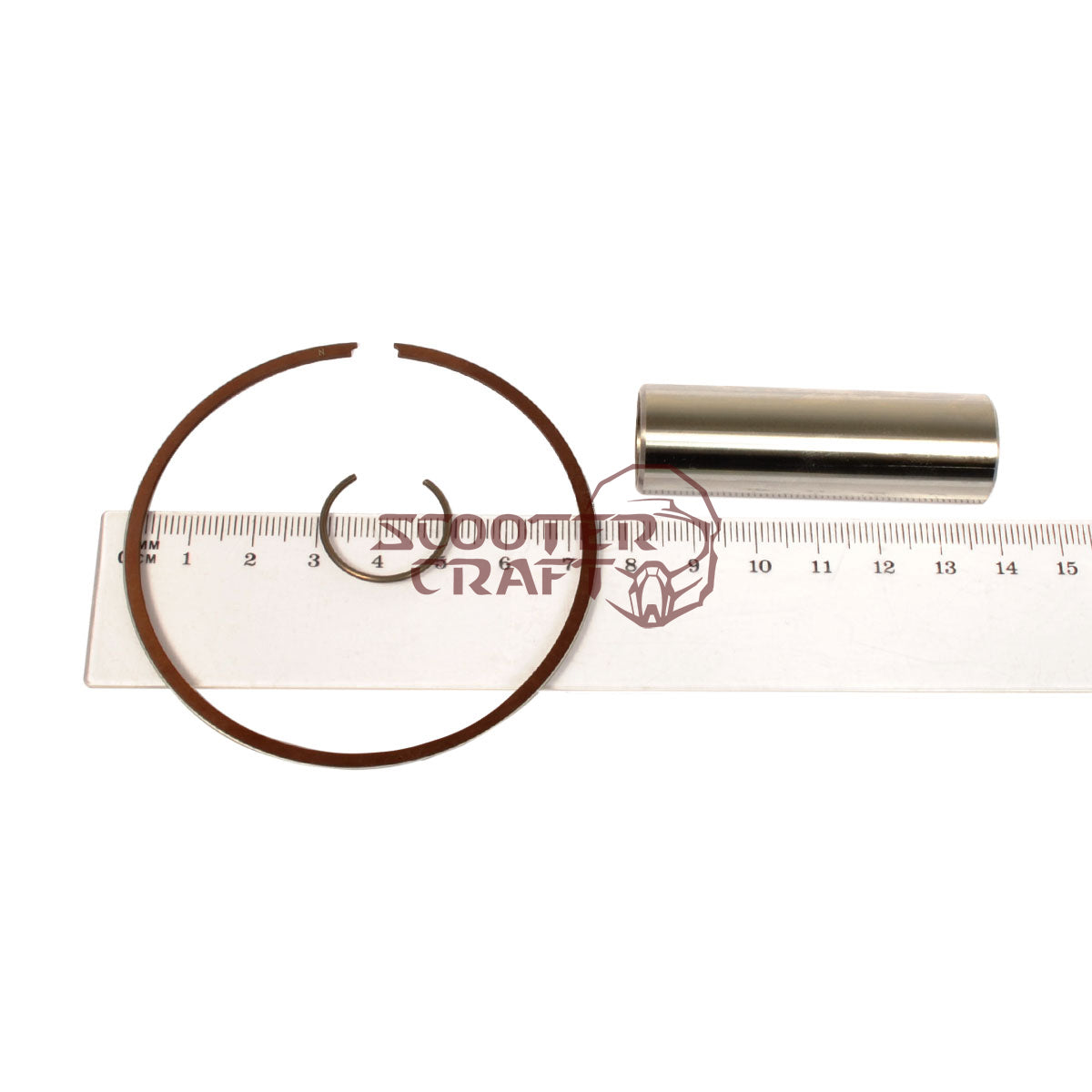Piston (2‑stroke) KTM EGS/EXC 300 1996–2003 (72.43 mm = +0.50 mm)