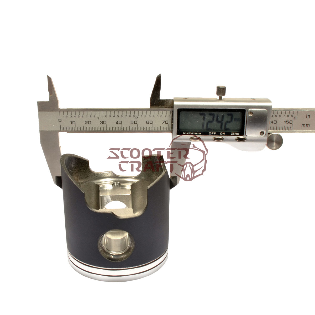 Piston (2‑stroke) KTM EGS/EXC 300 1996–2003 (72.43 mm = +0.50 mm)