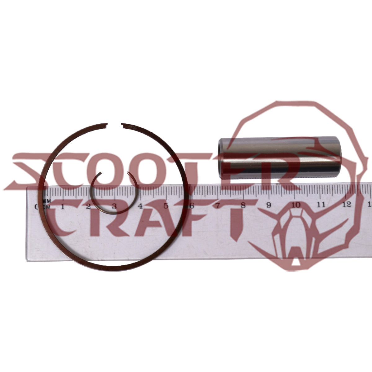 Piston (2‑stroke) Yamaha YZ125 1990–1993 (56.94 mm = +1.00 mm)
