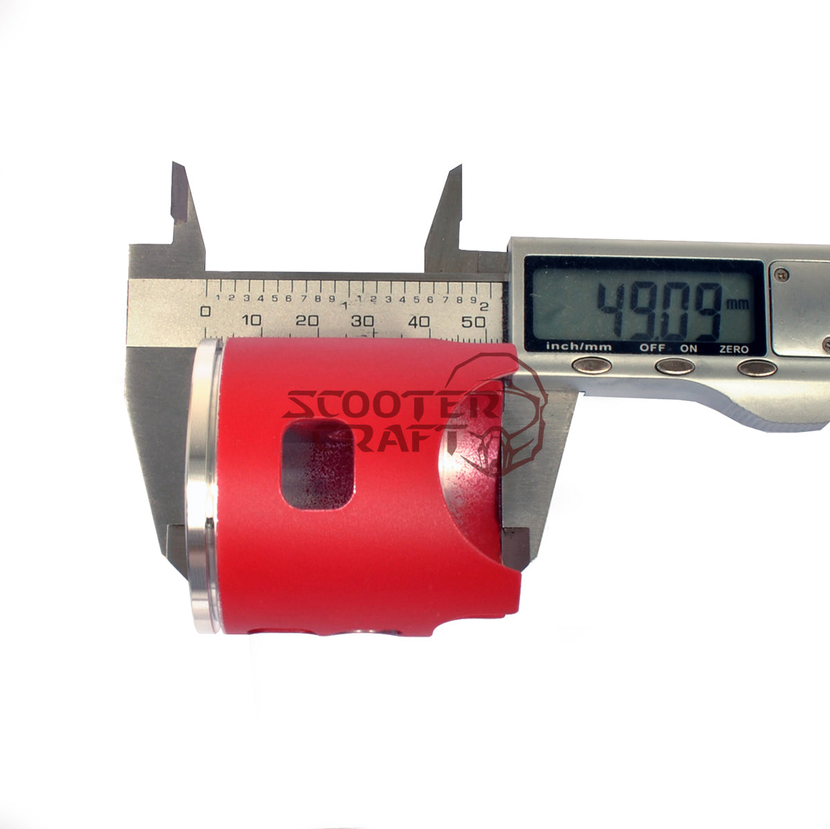 Piston (2‑stroke) Yamaha YZ80 1985–1987 (48.95 mm = +1.00 mm), wrist‑pin 12 mm