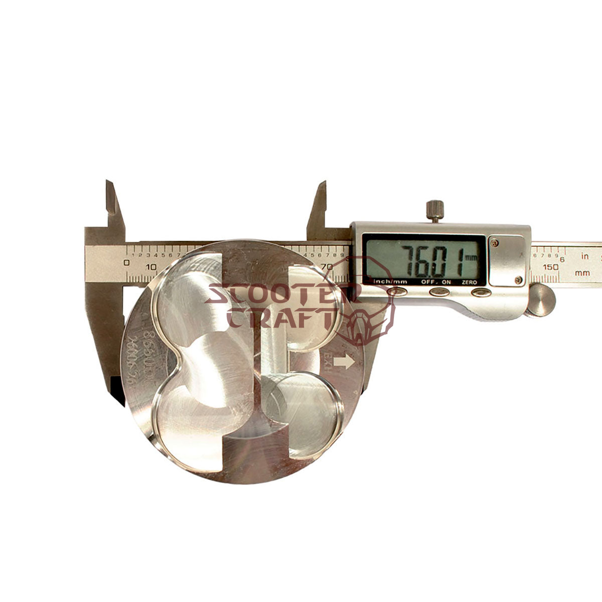 Piston (4‑stroke) Husqvarna TE250 2006–2009 (75.98 mm)