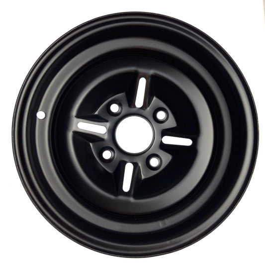 Wheel Rim (Steel), Front Black Shade Xtreme 860, genuine