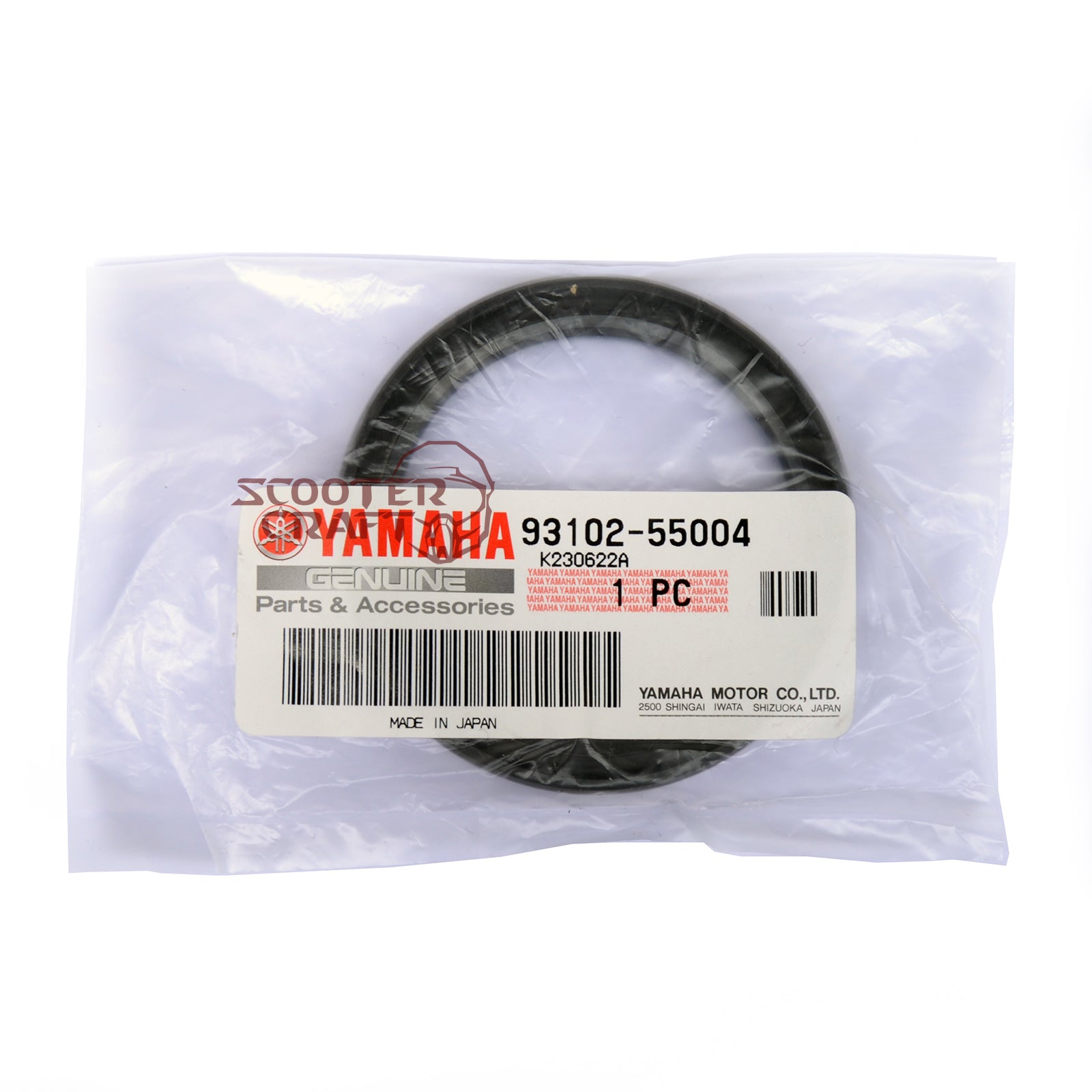 Oil Seal, transmission, Yamaha XP 500 T-MAX, XP 530 TMAX, XP 560, genuine 93102-55004