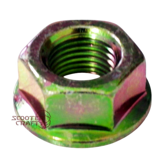 Flange (clutch) nut M12, Arctic Cat DVX 250, Utility 300 2X4 10-16, Alterra 300 2017-2024