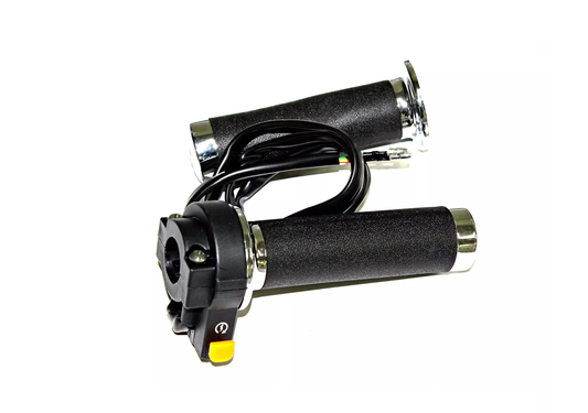 Throttle grip with housing + left grip 22 mm 2T 50,80 cc