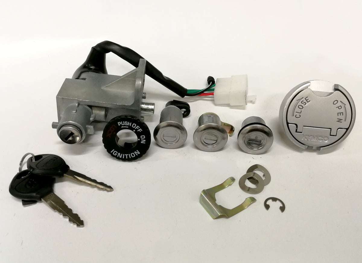 Ignition switch and lock set Kymco Agility 16+ 125 2017, genuine