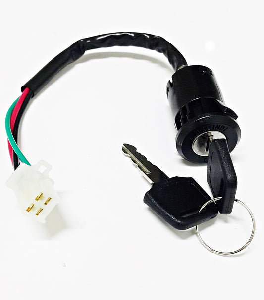 Ignition switch on,off pocket bike 4 wires POC000001A
