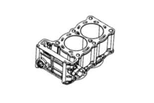 Engine cylinder Kymco AK 550 EURO 4, CV3 550 EURO 5, genuine