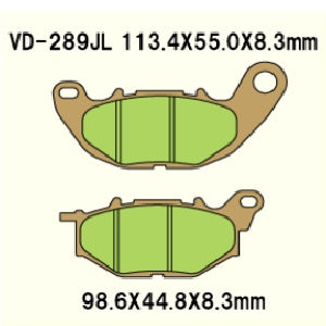 Brake pads VD-289RJL
