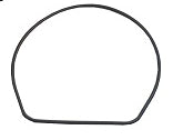 Gasket, Cam Cover Aeon Crossland 600, genuine