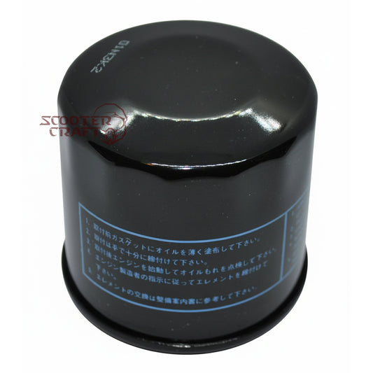 Oil filter TRIUMPH BONNEVILLE 800 01-04, DAYTONA 955 99-04, SPEED TRIPLE / SPRINT 955 01-04, TIGER 955 01-04, BENELLI BN 302 15-20, TRK 502 17-23, LEONCIO 500 16-23, BN 600 14-16 (OEM: T1210200 260146090010) (HF191)