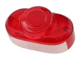 Tail Light Lens Honda CB350 Super Sport 68-69, CB77 305 61-68, CL175 68-70, CL125 67-69, CL77 65-68, CL90 67-69, CS90 64-69, CT90 66-68