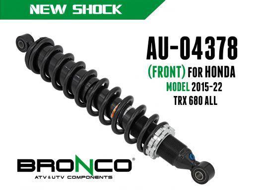 FRONT SHOCK ABSORBER HONDA TRX 680 '15-'23 (LENGTH 390MM) (OEM: 51400-HN8-F41)