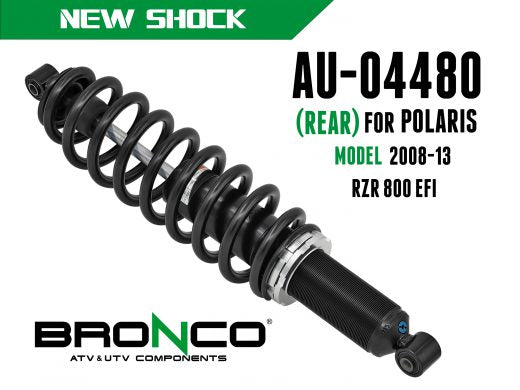 REAR SHOCK ABSORBER POLARIS RZR 800 EFI '08-'13 (TRAVEL 150MM LENGTH 471MM) (OEM: 7043341 7043762)