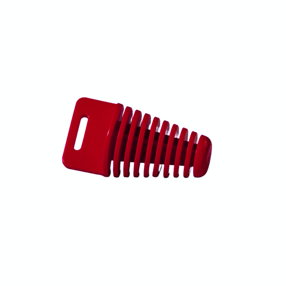 EXHAUST PLUG LARGE (4T) RED