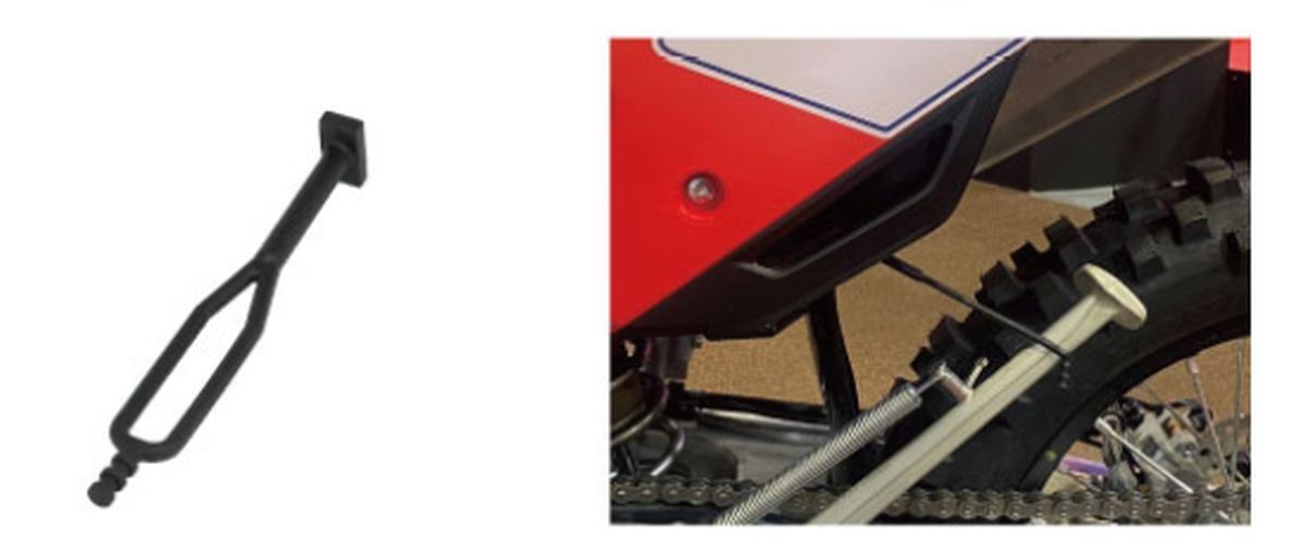 SIDE STAND HANGER (HOOK) RUBBER UNIVERSAL