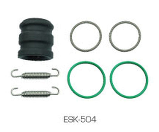 EXHAUST SEAL KIT 2T (SPRINGS, O-RINGS AND RUBBER SLEEVE) KTM 300/250 09-, 200 11-, HUSQVARNA TC/TE 250 14-, TC/TX 300 14-