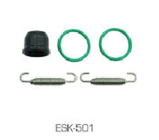 EXHAUST SEAL KIT 2T (SPRINGS, O-RINGS AND RUBBER SLEEVE) KTM SX 50 02-, HUSQVARNA TC 50 02-