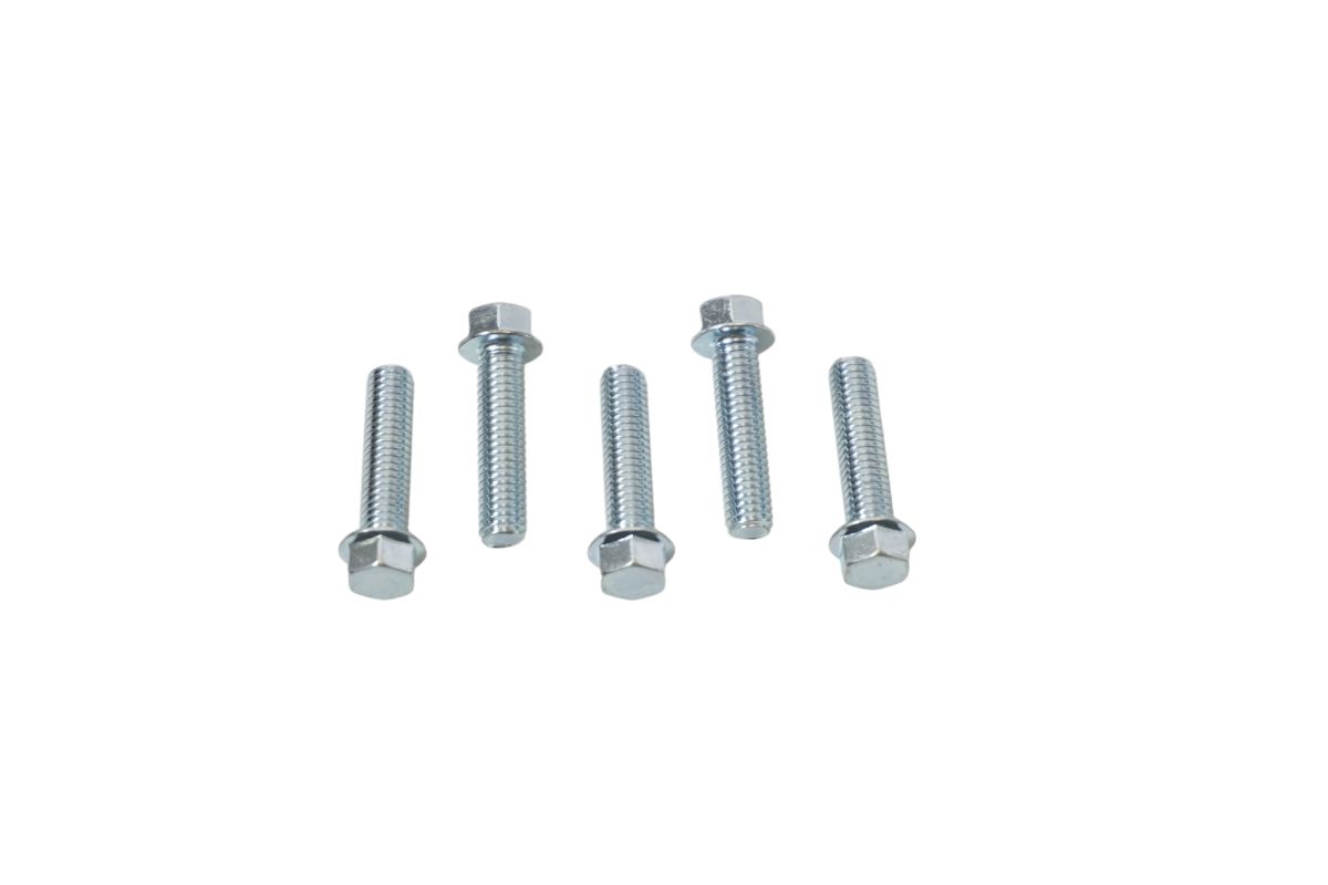FLANGED SCREW M6x25MM WITH FLAT HEAD (5 PCS)